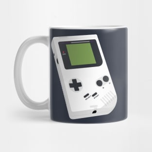 Retro Handheld White Mug